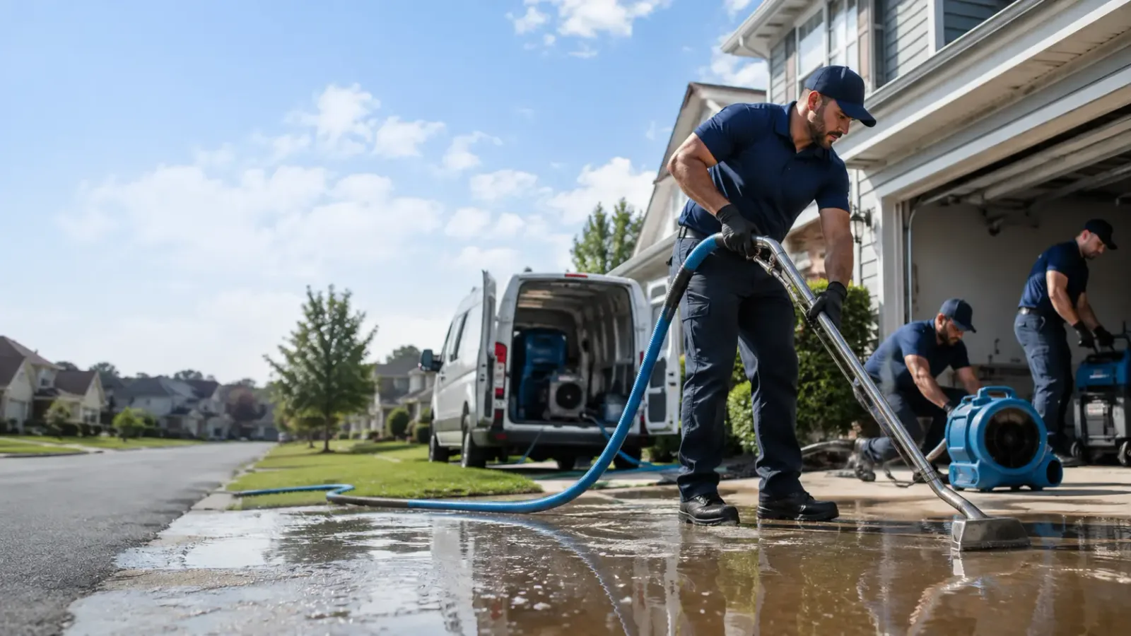 Flood Damage Restoration in Kamrar, IA
